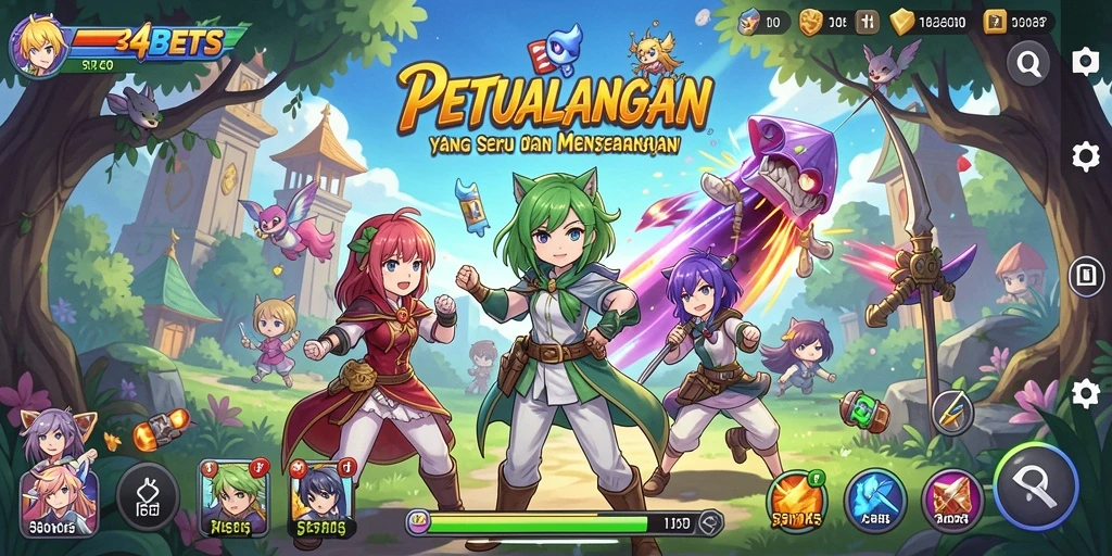 Tampilan gameplay seru dari 1234BETS yang penuh aksi.