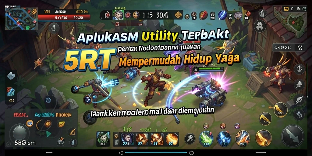 Screenshot aplikasi 5RT menampilkan antarmuka yang intuitif dan fitur unggulan.