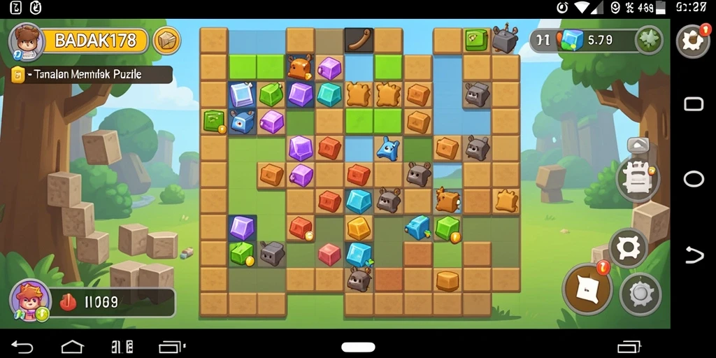 Tampilan gameplay BADAK178 yang seru dan menantang.