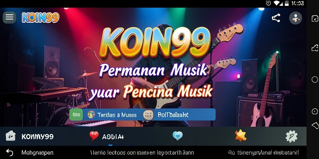 Tampilan gameplay KOIN99 yang seru dan menantang.