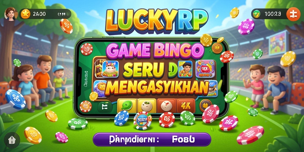 Tampilan gameplay Bingo yang seru dan interaktif di LUCKYRP.