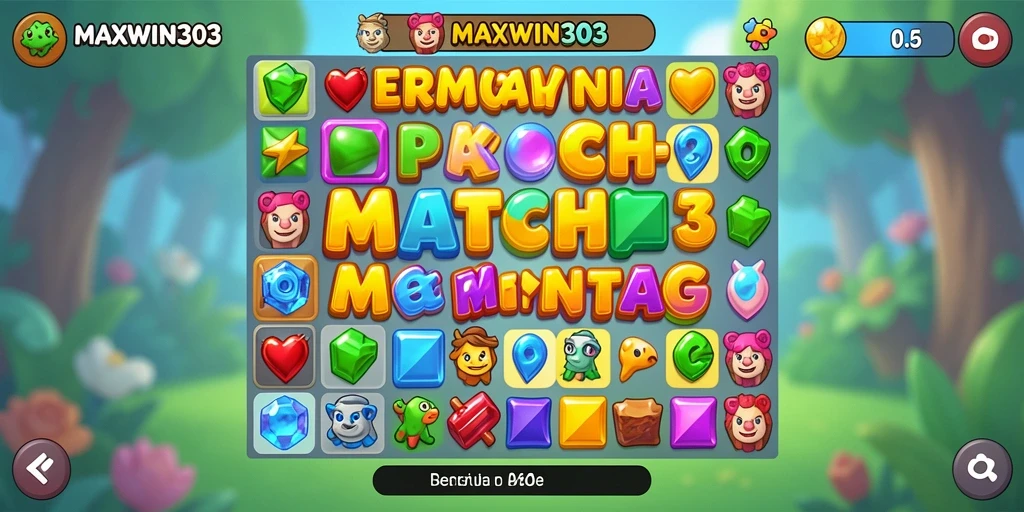 Gameplay menarik dengan kombinasi permata dalam MAXWIN303.