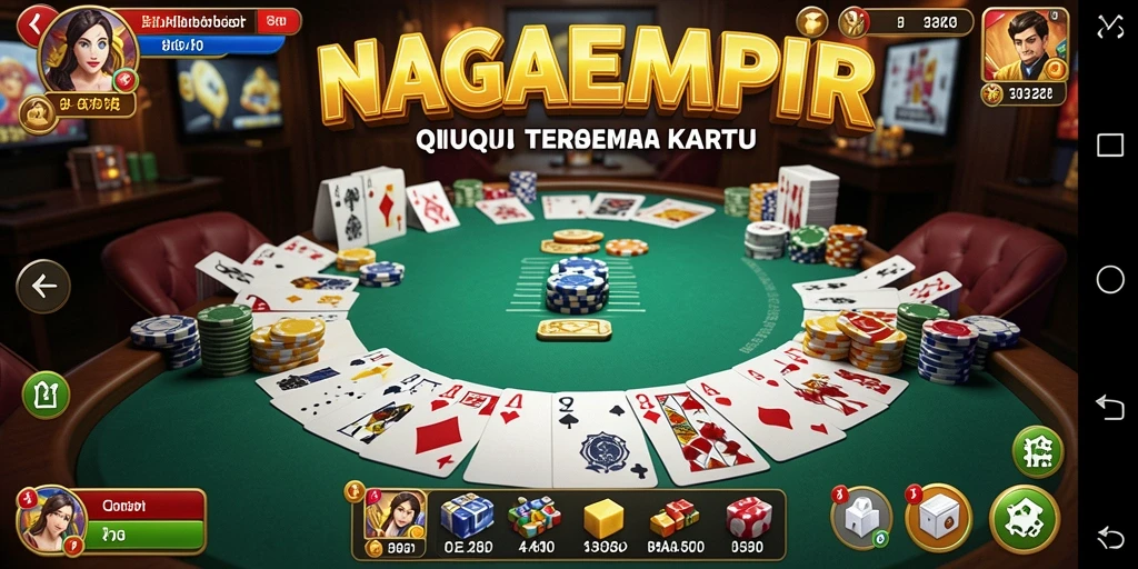 Tangkapan layar dari gameplay seru NAGAEMPIRE.