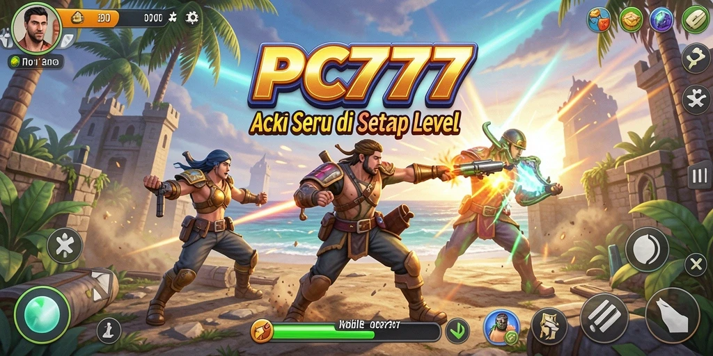 Tangkapan layar gameplay <strong>PC777</strong> yang menunjukkan aksi mendebarkan di medan perang.