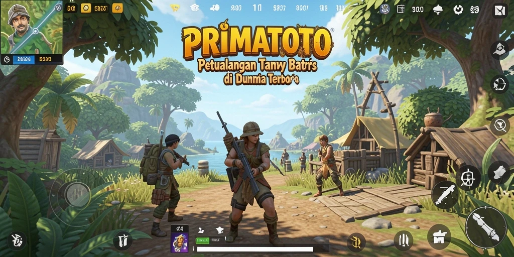 Screenshot gameplay PRIMATOTO yang menampilkan pengalaman Open World.