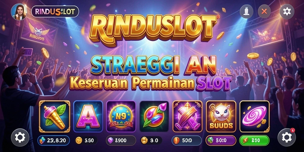 Tangkapan layar RINDUSLOT dengan gameplay SLG yang seru dan strategi mendebarkan.