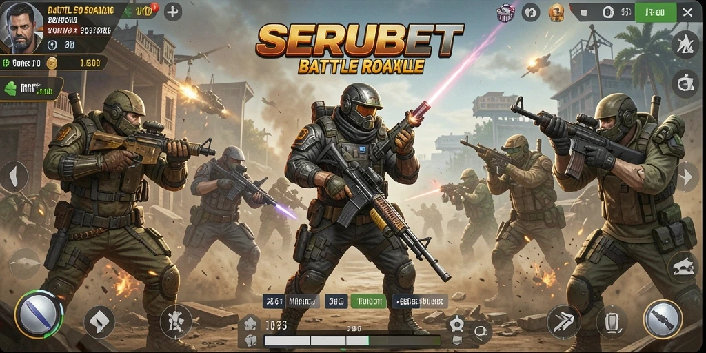 Tampilkan gameplay sengit dan strategi dalam SERUBET.