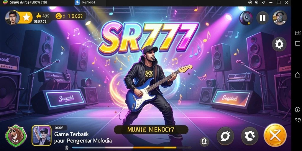 Tampilan gameplay SR777 yang menarik dan interaktif.