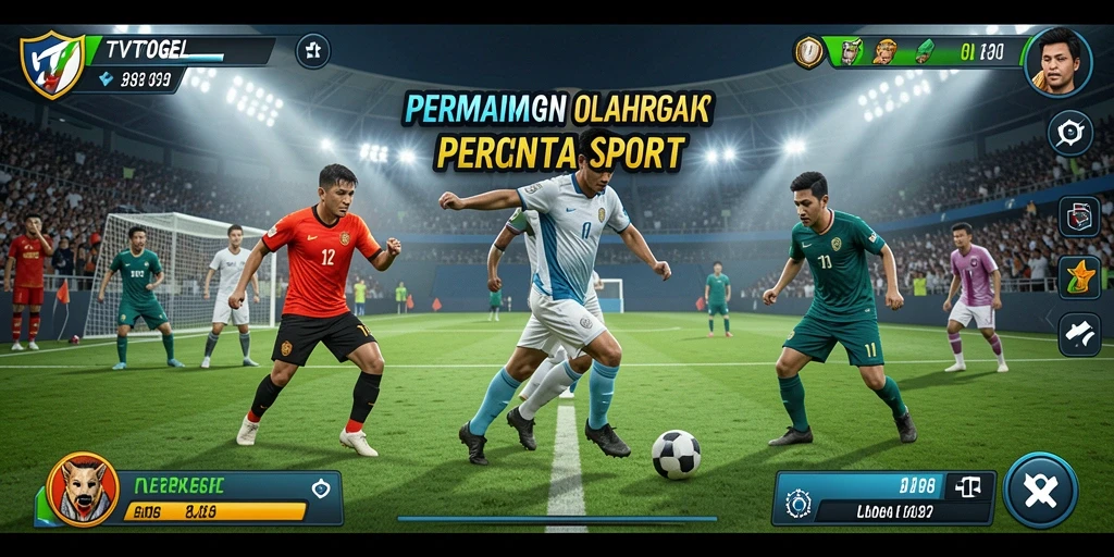 Screenshot gameplay seru TVTOGEL menghadirkan aktivitas olahraga yang menantang.