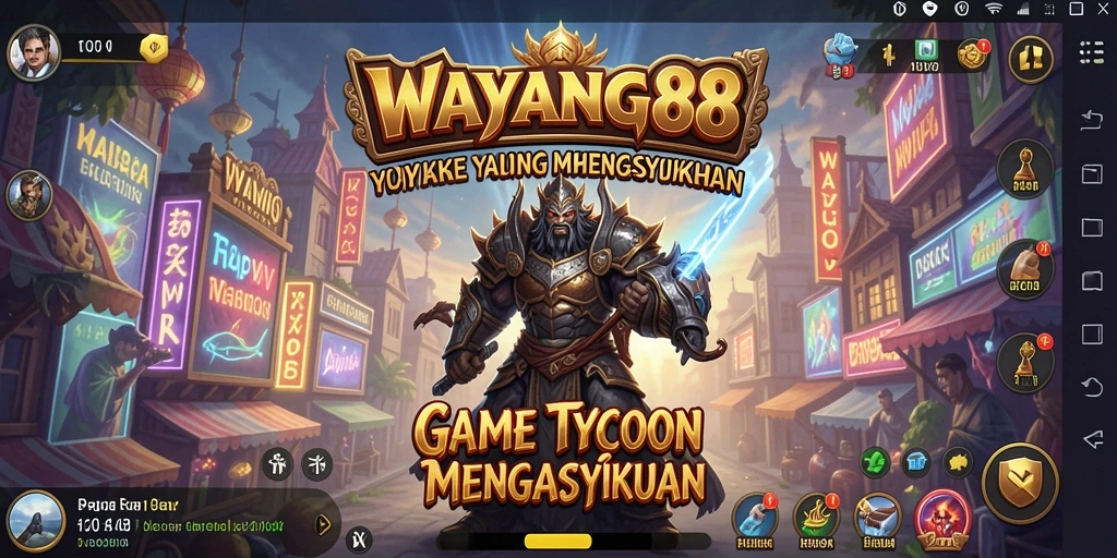 Tampilan gameplay WAYANG88 yang menarik dan dinamis.